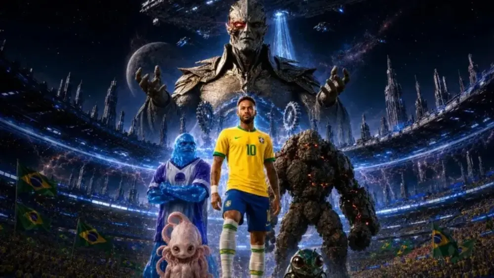 Neymar vira astro de microdramas com IA em 16 histórias