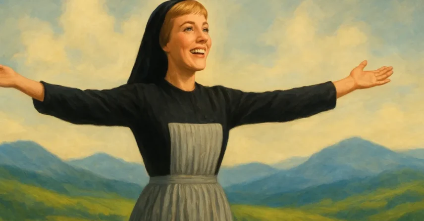 A Noviça Rebelde: Julie Andrews e a magia eterna dos Trapp