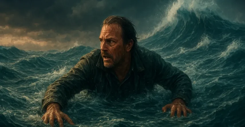 Apocalipse Aquático: Costner Luta Pela Sobrevivência Intensa!