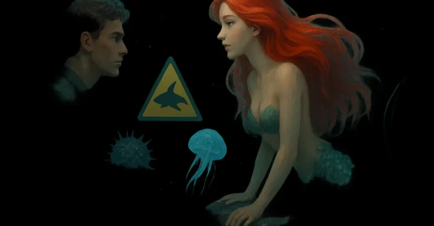 Ariel: Romance proibido da sereia e 3 perigos ocultos do mar!