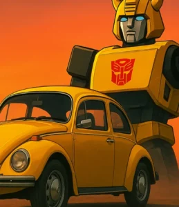 Bumblebee Travis Knight Hailee Steinfeld anos 80 Volkswagen origem