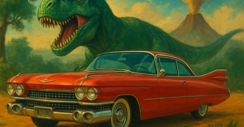 Cadillacs e Dinossauros: Aventura icônica dos anos 90 na TV