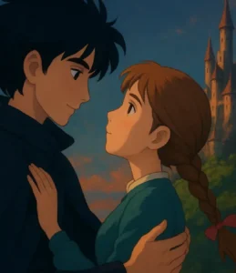 Castelo Animado: Romance mágico de Howl e Sophie de Miyazaki
