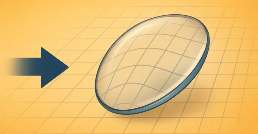 Curvatura da Lente: O Segredo Visual Que Engana Seus Olhos!