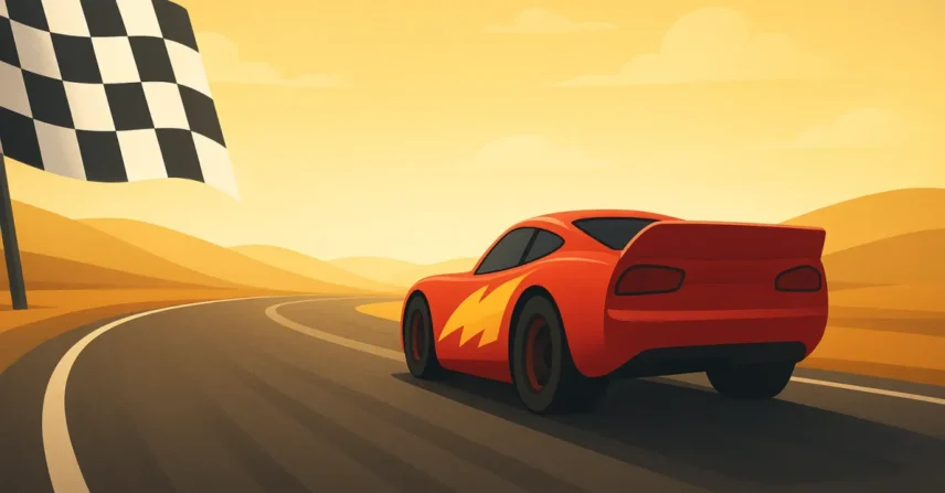 Relâmpago McQueen no Disney+: Acelere com a emoção NASCAR!