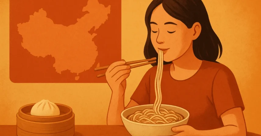 Sabores da Juventude: Comida, Nostalgia e Histórias da China