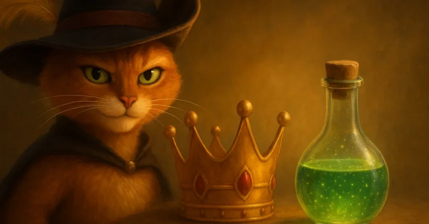 Shrek 2: Gato de Botas, Realeza e os Segredos das Poções Mágicas