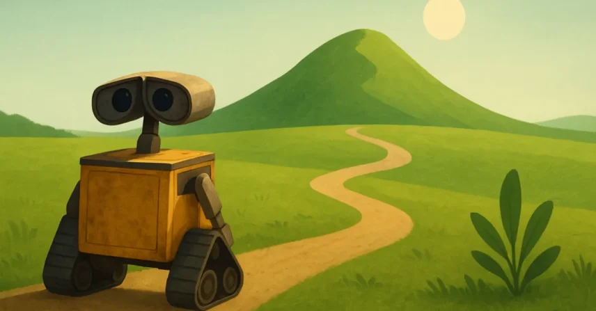WALL-E: Robô solitário busca futuro ecológico para a Terra