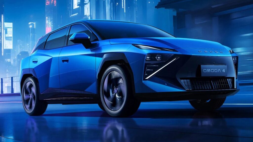 Omoda 4: SUV híbrido chinês chega em 2026 para enfrentar Tera