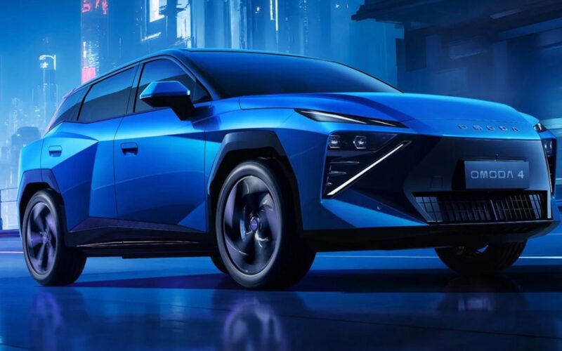 Omoda 4: SUV híbrido chinês chega em 2026 para enfrentar Tera