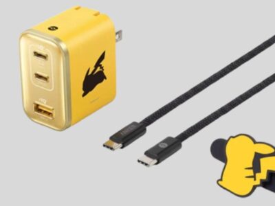 Anker lança collab Pokémon com carregador Pikachu de 70W