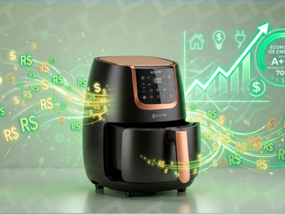 Arno é a air fryer mais econômica do Brasil com 15,45 kWh/mês