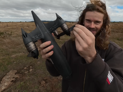 Drone com hélice serrilhada atinge 730 km/h e quebra recorde
