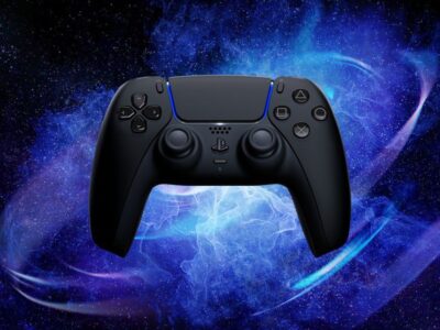DualSense PS5 Midnight Black cai para R$ 299 no KaBuM!