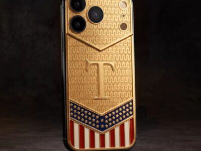 iPhone de ouro 24k rivaliza com T1 da Trump Mobile