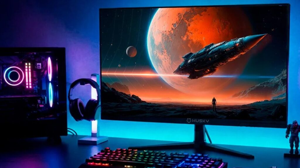 Monitor Husky Boreal 25" atinge menor preço histórico no KaBuM