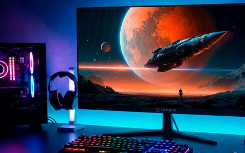 Monitor Husky Boreal 25" atinge menor preço histórico no KaBuM