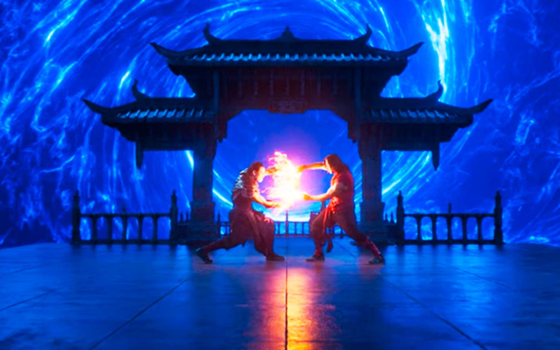 Mortal Kombat 2: Liu Kang vs Kung Lao no Portal Azul
