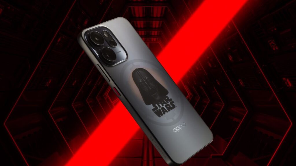 Reno14 F Dark Side: o smartphone que Star Wars merecia