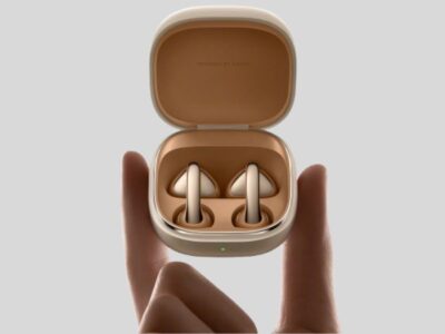 Xiaomi lança fone clip-on com design de brinco dourado