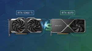 RTX 5060 Ti 16GB vs RTX 4070: Qual é a melhor?