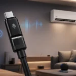 Cabo USB-C com IA controla ar-condicionado por voz