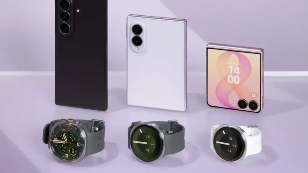Samsung lança Galaxy Z Fold 8, Flip 8 e Watch 9 globalmente