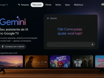 TCL traz Gemini para Google TV no Brasil e inova em IA